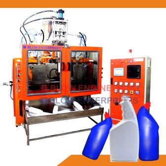 double station blow molding machine