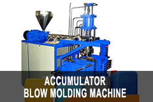 accumulator blow molding machine